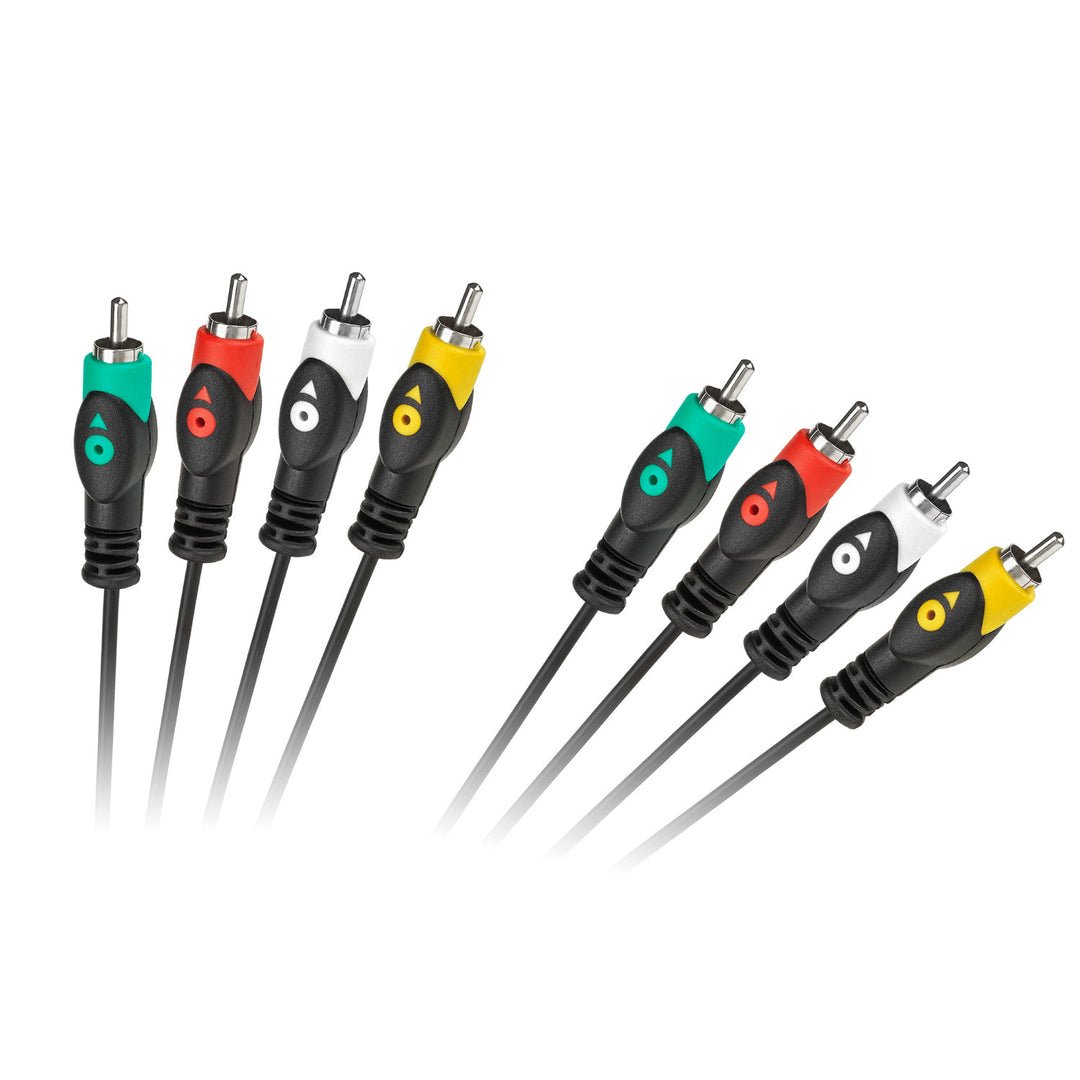 Kabel 4RCA do 4RCA 1,8 m Cabletech economic KPO3906-1.8