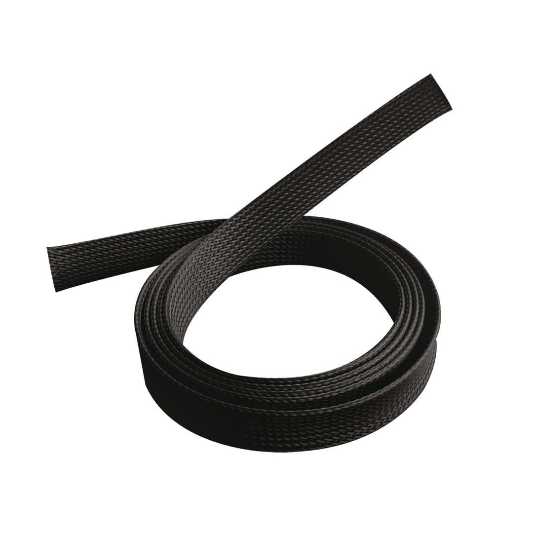 Polyesterové maskovací kabely černé barvy 1m 40mm