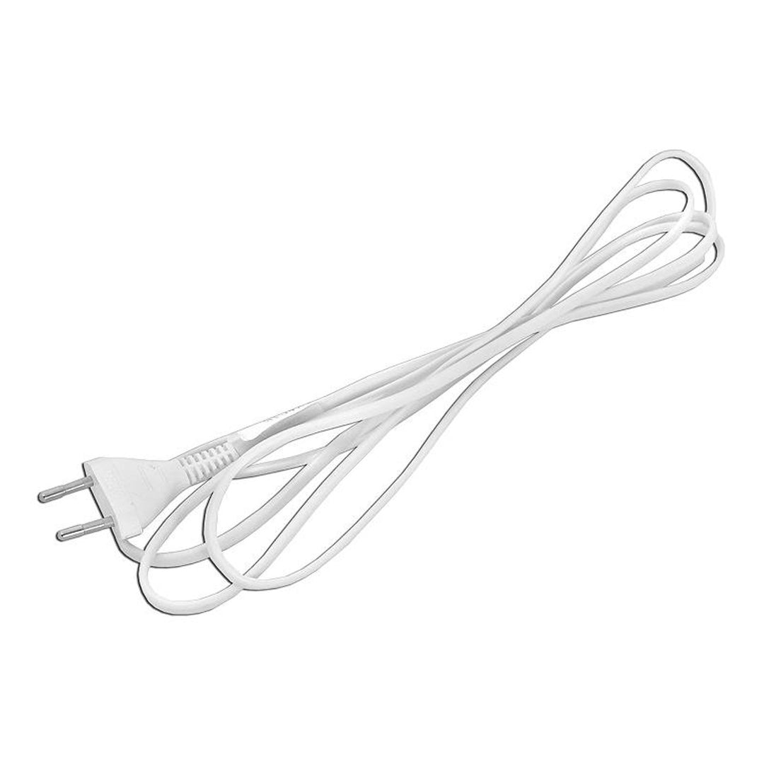 Napájecí kabel 2x 0,5 mm 2 m bez koncovky bílý LXAC16