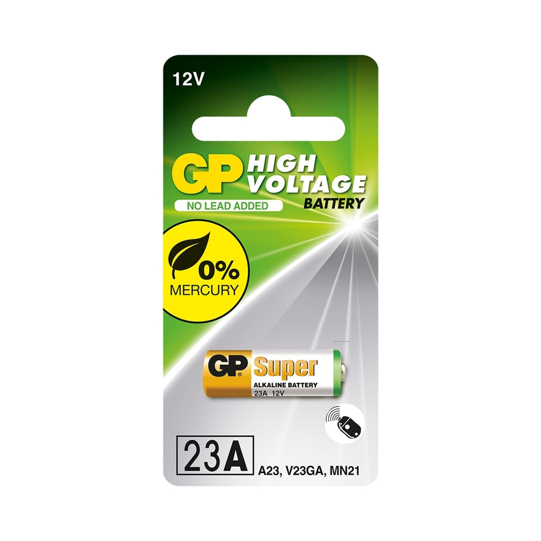 Alkalická baterie GP 23A A23 MN21 12V pro dálkové ovládání auta