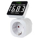 GreenBlue elektroměr, wattmetr, 16A, max. 3680W, dílčí paměť, GB620 F