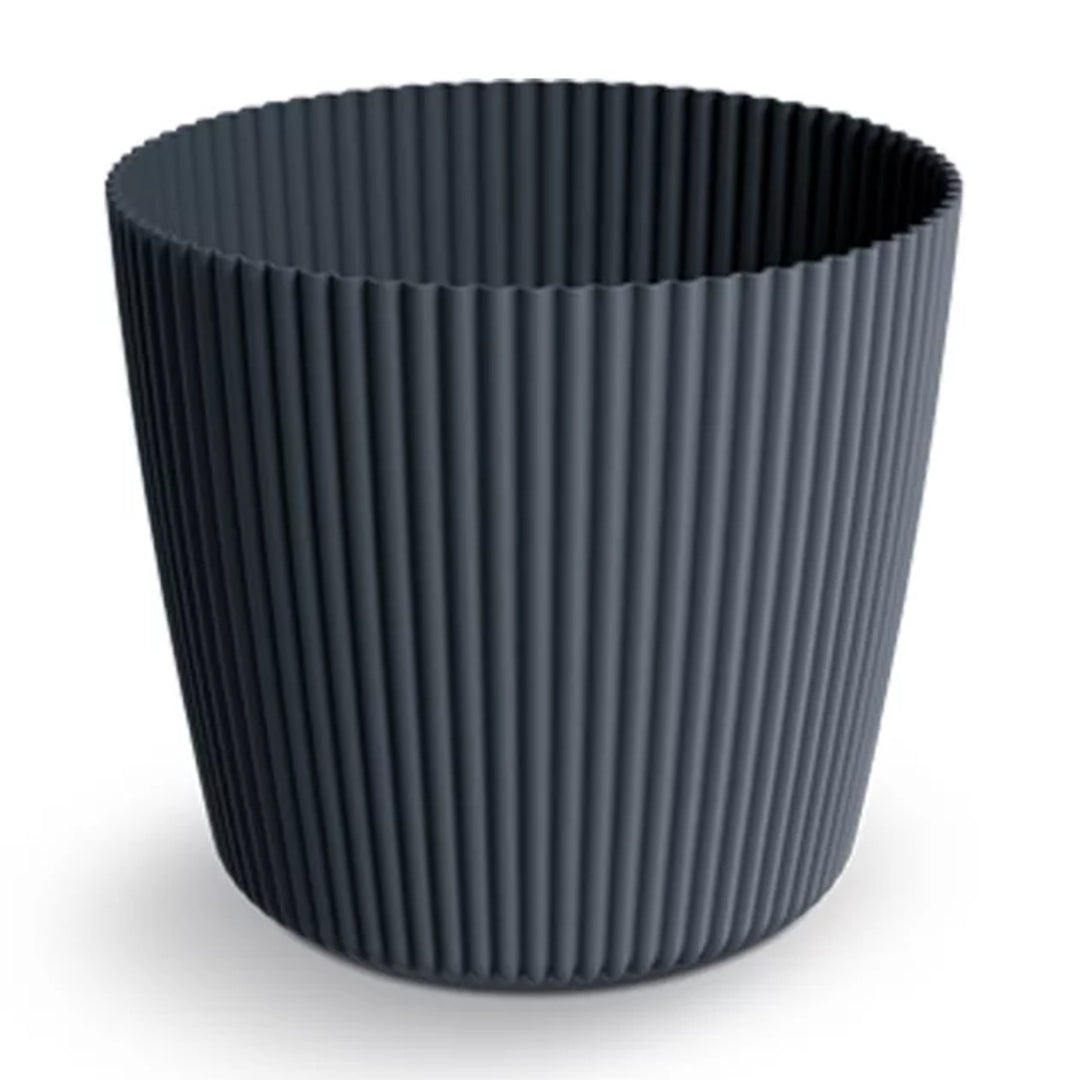 Květináč Prosperplast, průměr 129 mm, antracitová barva, DMI130-S433
