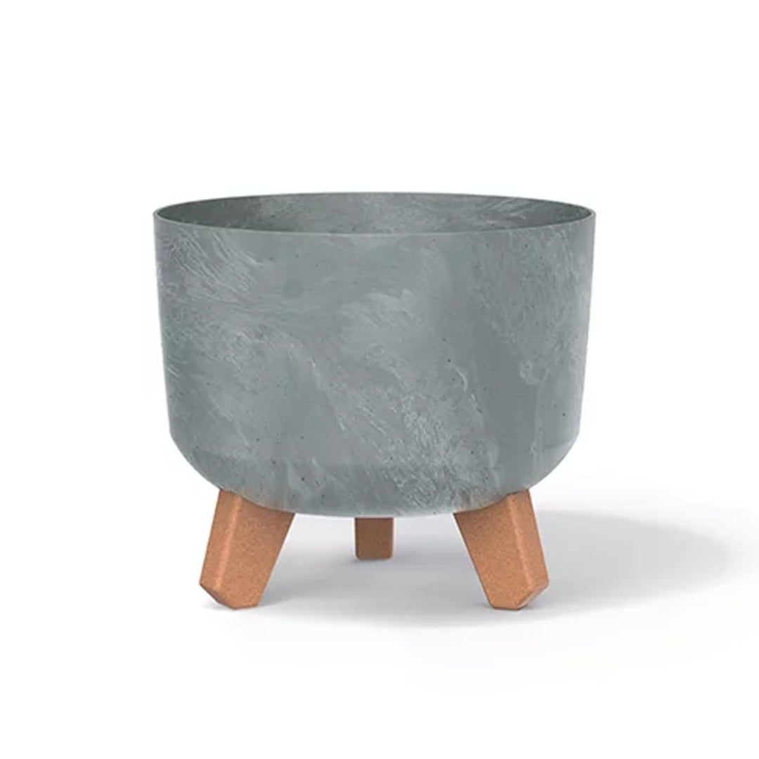Květináč Prosperplast, průměr 200 mm, betonové provedení, DGRL200E-422U