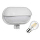 Nástěnné svítidlo Maclean, s PIR čidlem, max. 60W, 180°, MCE33 W + LED 11W