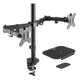 Stolní držák Maclean pro 2 LCD monitory, 17-32", 2x 8 kg, MC-884 + MC-929
