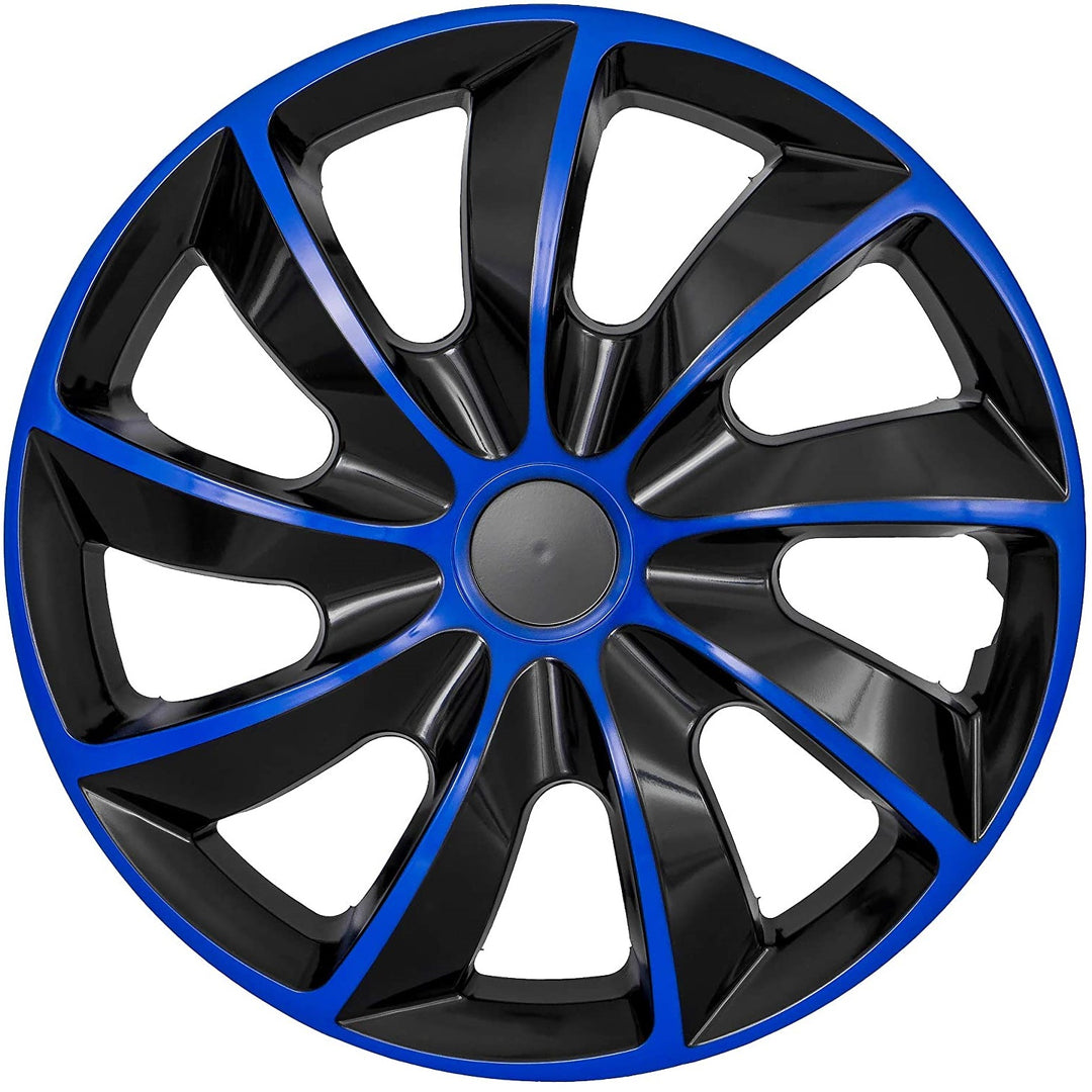 Univerzální kryt náboje 16'' NRM Quad Bicolor modrá/černá 1 kus