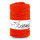 ColiNea, bavlněná šňůra s bavlněným jádrem, opletená, 5 mm, 100 m, oranžová