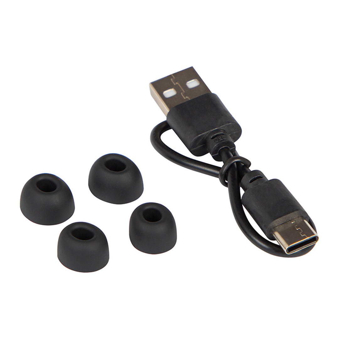 Bezdrátová sluchátka BLOW, Bluetooth 5.3, LED displej, systém ENC, PRO ENC BLACK