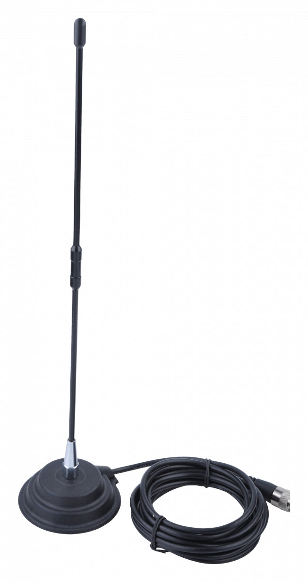 CB anténa s magnetickou základnou CB 50W, délka 45 cm