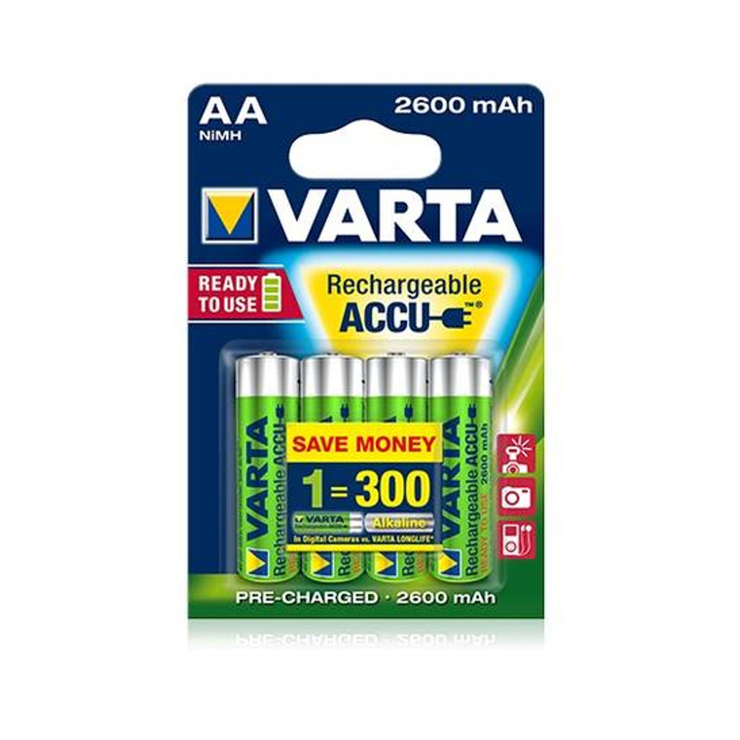 Dobíjecí baterie AAA AA NiMH Varta Ready2use 4 kusy