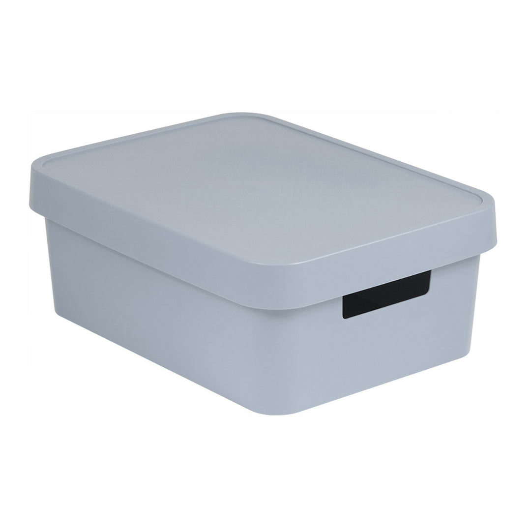 Úložný box s víkem Curver Infinity 11L šedý