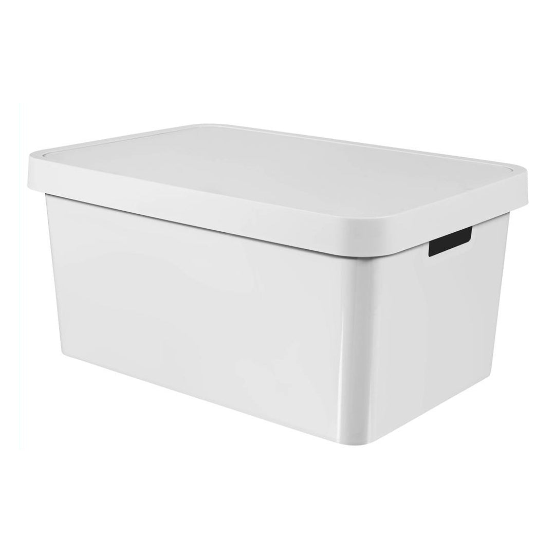 Úložný plastový box s víkem Curver Infinity 45L bílý