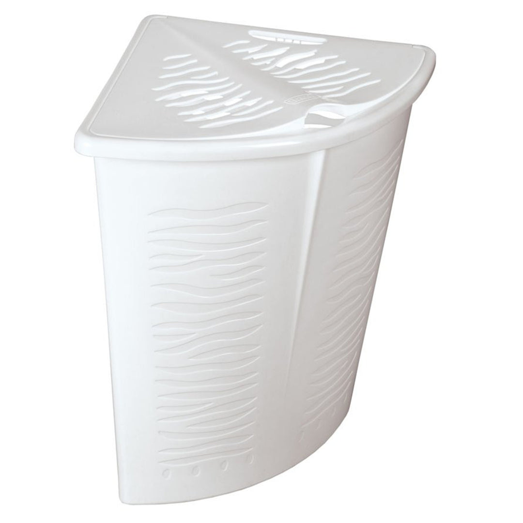 BranQ Zebra 1402, Rohový koš na prádlo, 45l, plast, vysoce kvalitní výrobek, eleganci