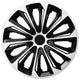 Univerzální kryty nábojů 16" NRM Extra STRONG bílé/černé 4 kusy
