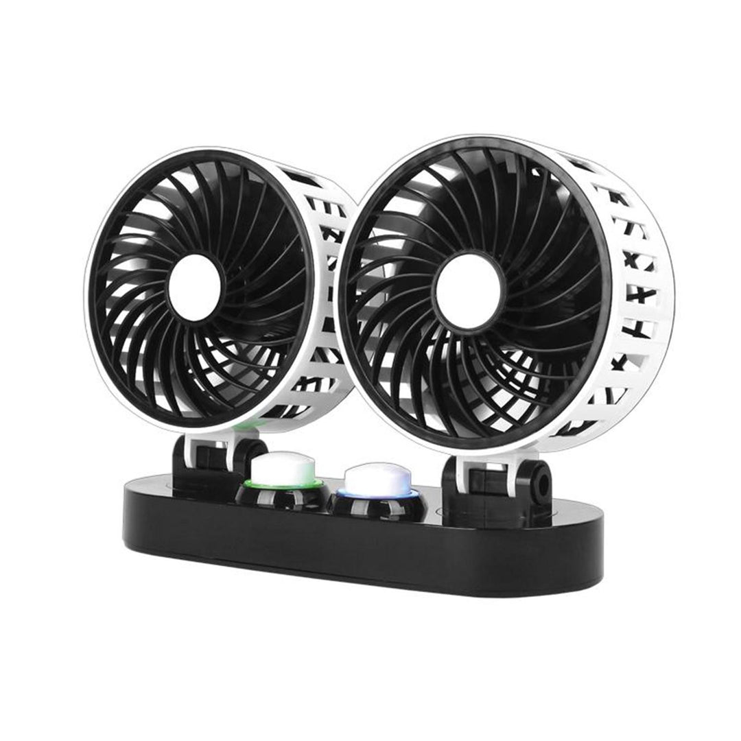 Dvojitý 24V regulovaný ventilátor do auta LTC 2x5"