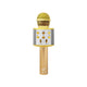 Bluetooth mikrofon s reproduktorem LTC MIC100 zlatý pro karaoke