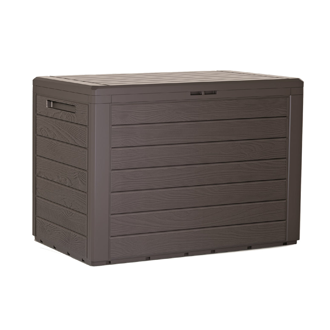Zahradní box Woodebox 190L MBWL190-440U - umbra (hnědá)