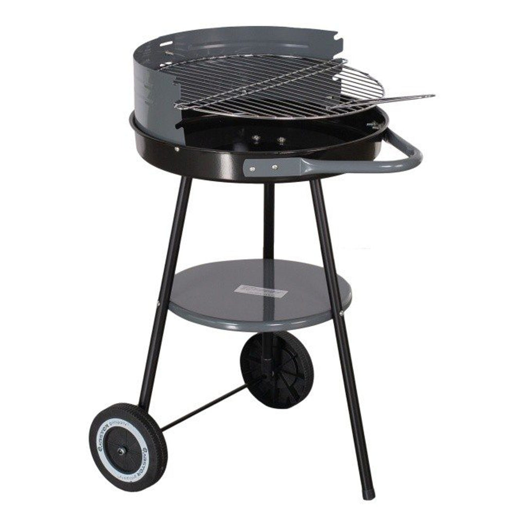 Master Grill MG912 - kulatý gril na kolečkách na dřevěné uhlí