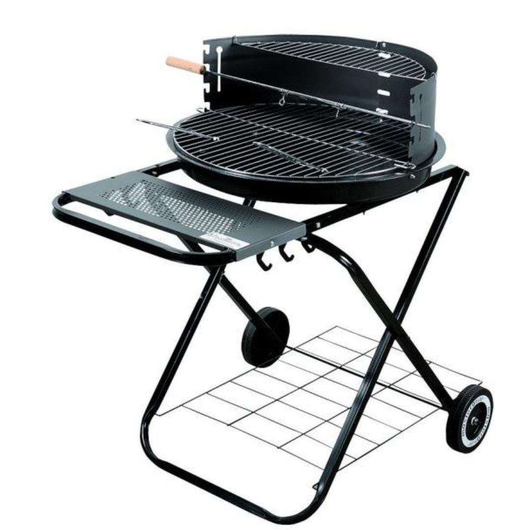 Master Grill MG925 - skládací kulatý gril na dřevěné uhlí
