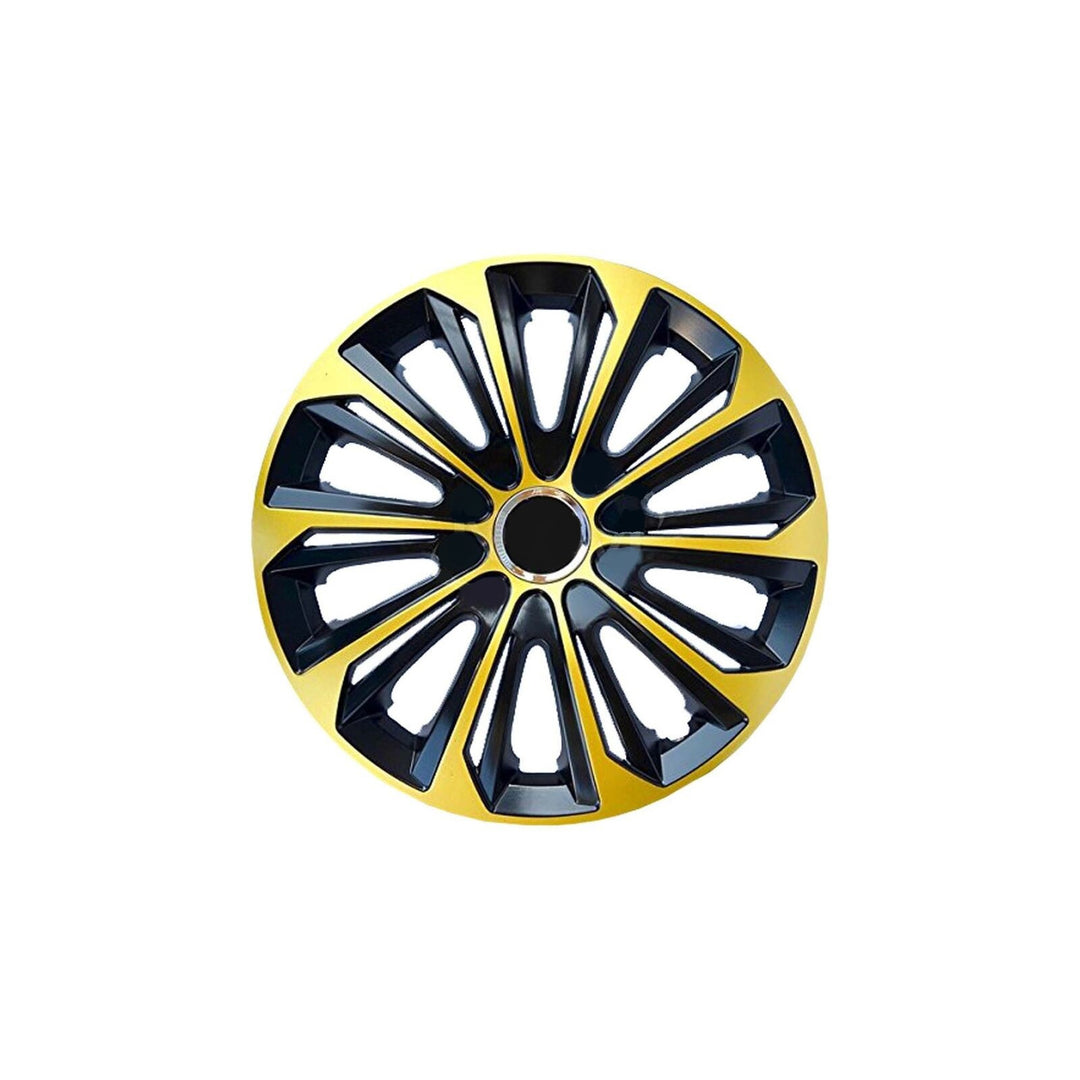 Poklice 14'' NRM Extra Strong Gold Black zlato-černé 4 kusy