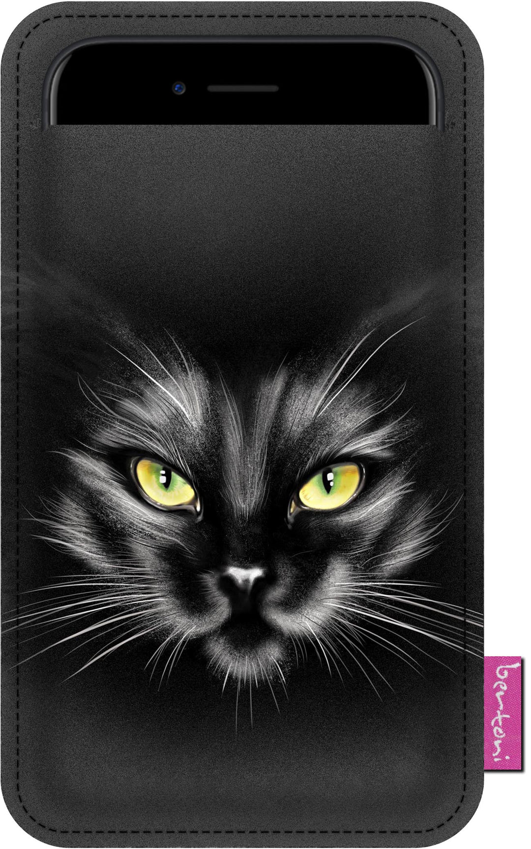 Plstěné pouzdro na mobilní telefon Cover 100x175 mm Protective Cover Nero