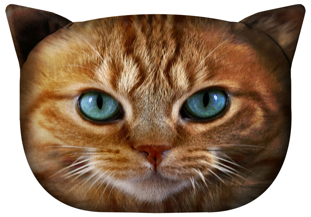 Designový polštář s motivem kočky Cat Cushion Dekorační polštář se skrytým zipem a výplní Cushion Benek