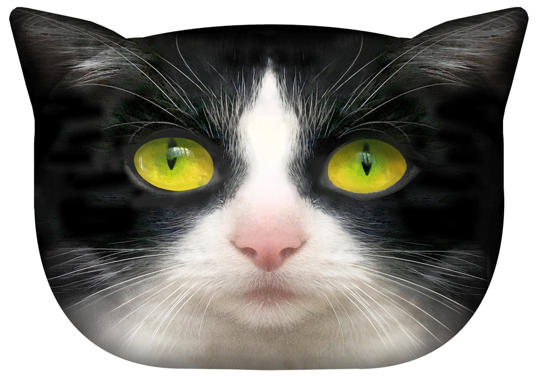 Designový polštář s motivem kočky Cat Cushion Dekorační polštář se skrytým zipem a výplní Cushion Panda