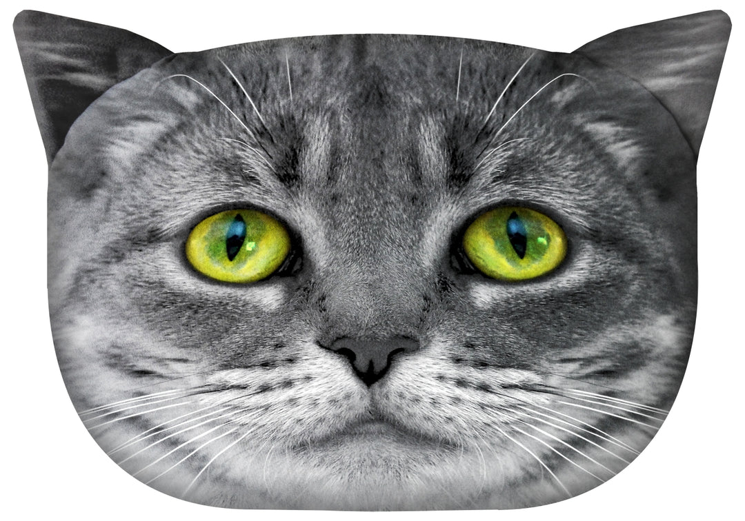 Designový polštář s motivem kočky Cat Cushion Dekorační polštář se skrytým zipem a výplní Cushion Lolek