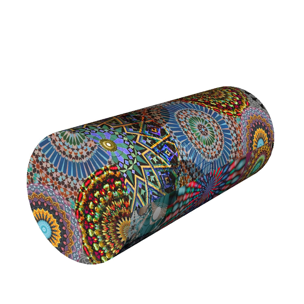 Bederní polštář na krk 40x15cm Podpůrný polštář Roll Termoaktivní pěnová role Polštářový kolotoč