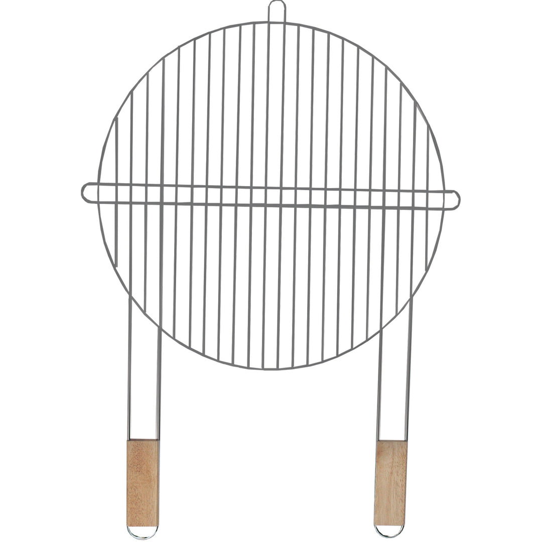 Kulatý grilovací rošt z chromované oceli MG256 průměr 46 cm