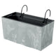 Skříňka Urbi Case Concrete Effect DUC400EW-422U s háčkem a smyčkou - betonová