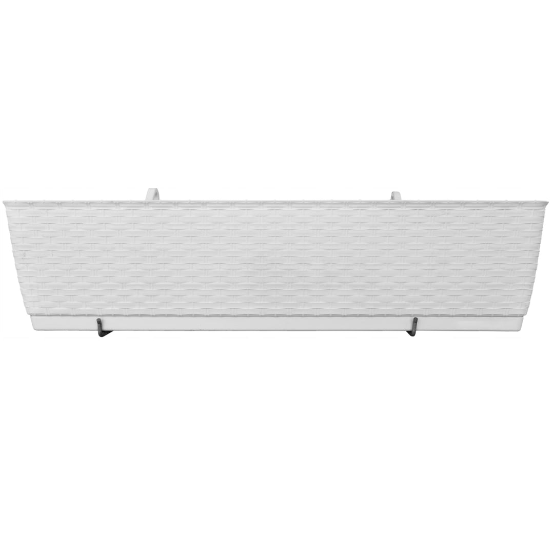 Květináč s háčky Prosperplast Ratolla Case DRL600PW-S449 bílý