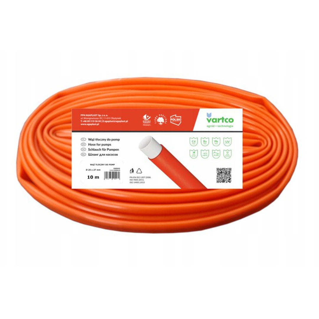 2" 50mm 10mb dvouvrstvá výtlačná hadice čerpadla Vartco