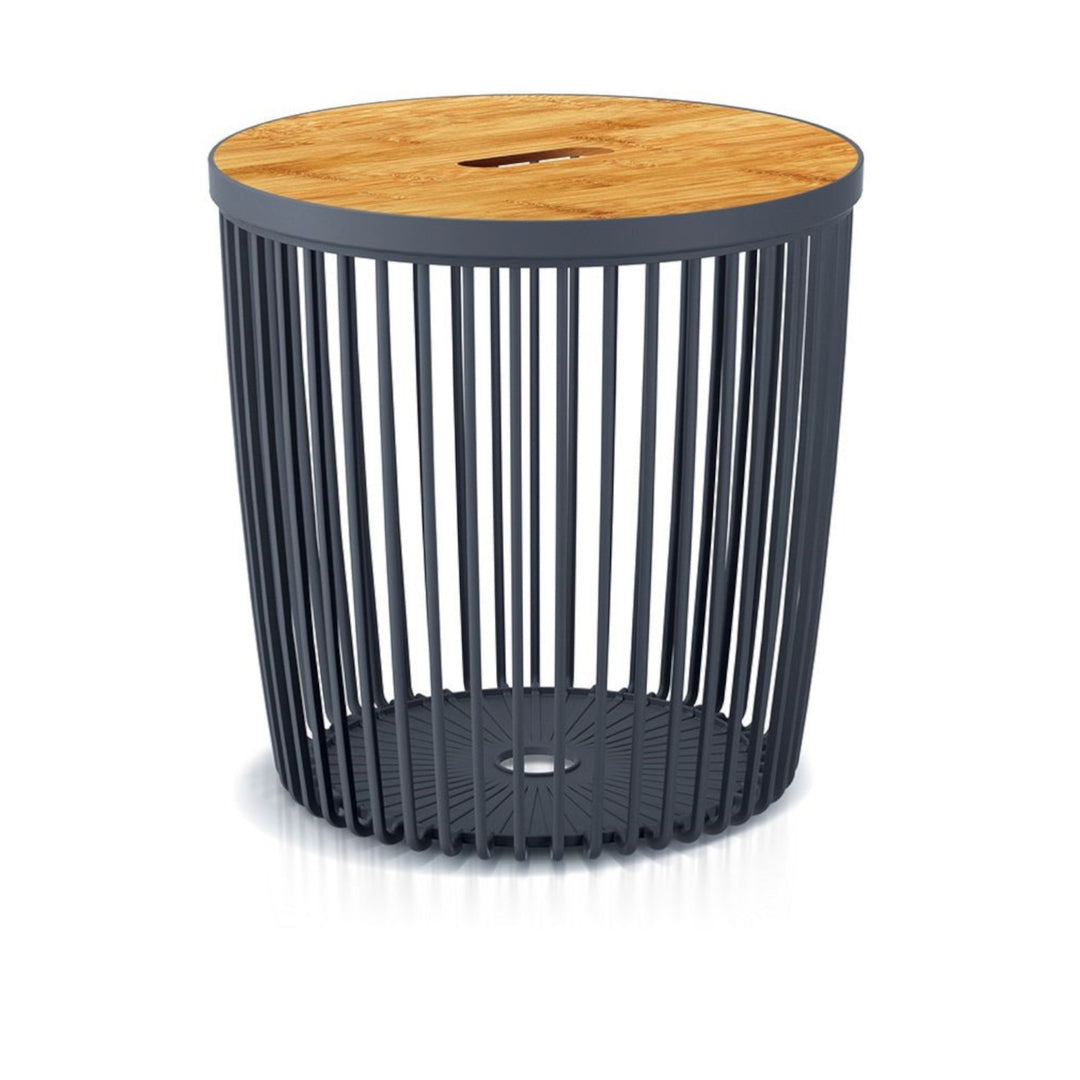 Prosperplast Clubo koš/stůl ICLU25T-S433 25L antracitový