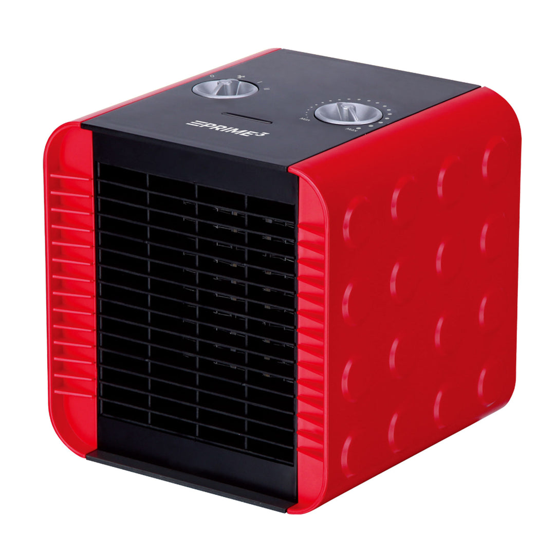 Tepelný ventilátor Prime3 PTC SFH81RD, 750W/1500W, červený/černý