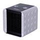 PTC ohřívač s ventilátorem Keramický ohřívač Elektrický ohřívač 1500 W šedý