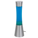 Minka,lavalamp Gy6.35 20W, 39,5 cm stříbrná modrá - dekorativní lampa