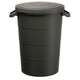 Keden SMOOTH odpadkový koš - černý recyklační 80 litrů