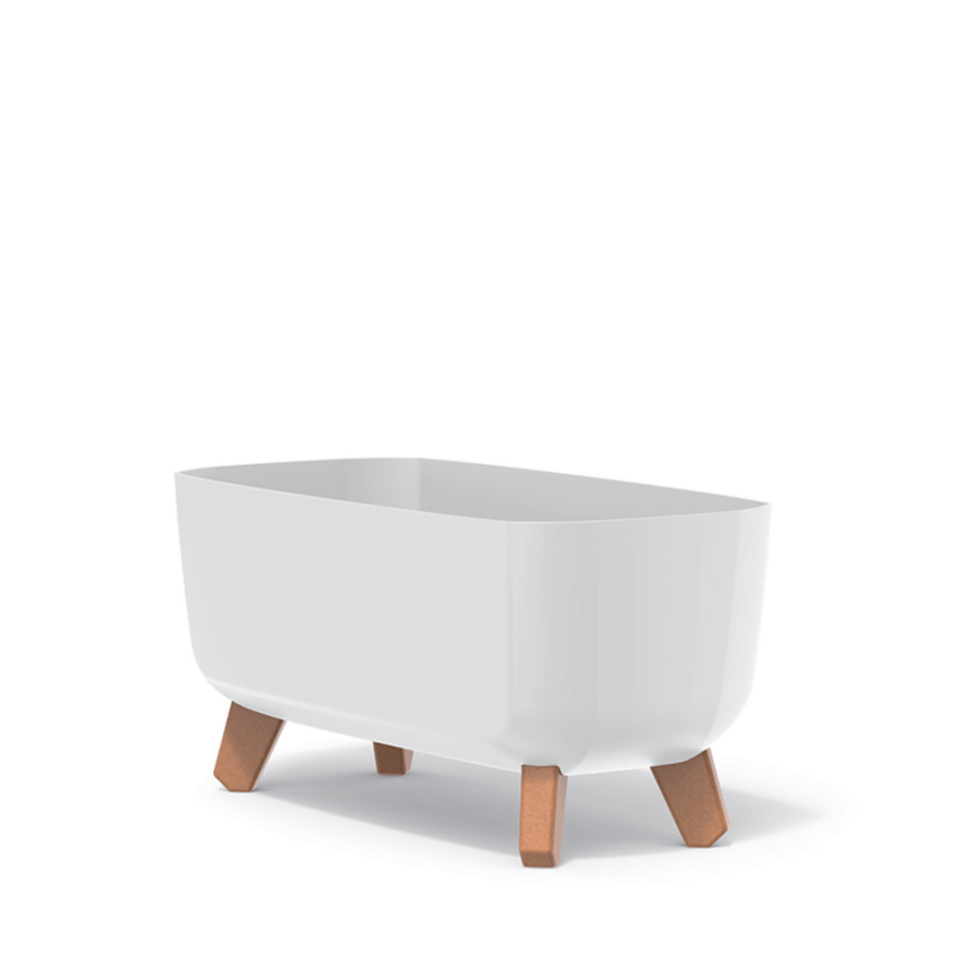Prosperplast květináč Gracia Case DGCL400-S449 - bílý