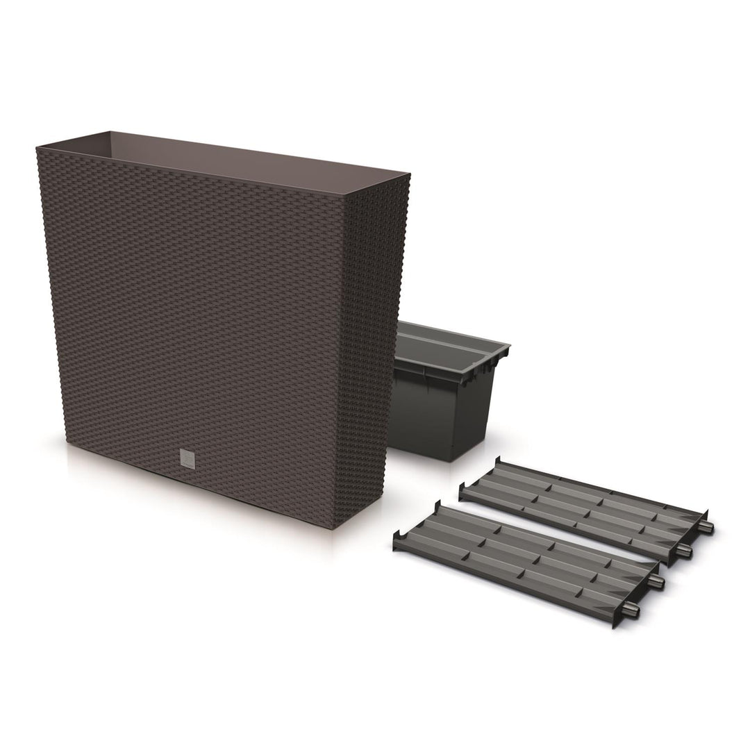 Prosperplast Rato Case Tower květináč DRC800T-440U - umbra
