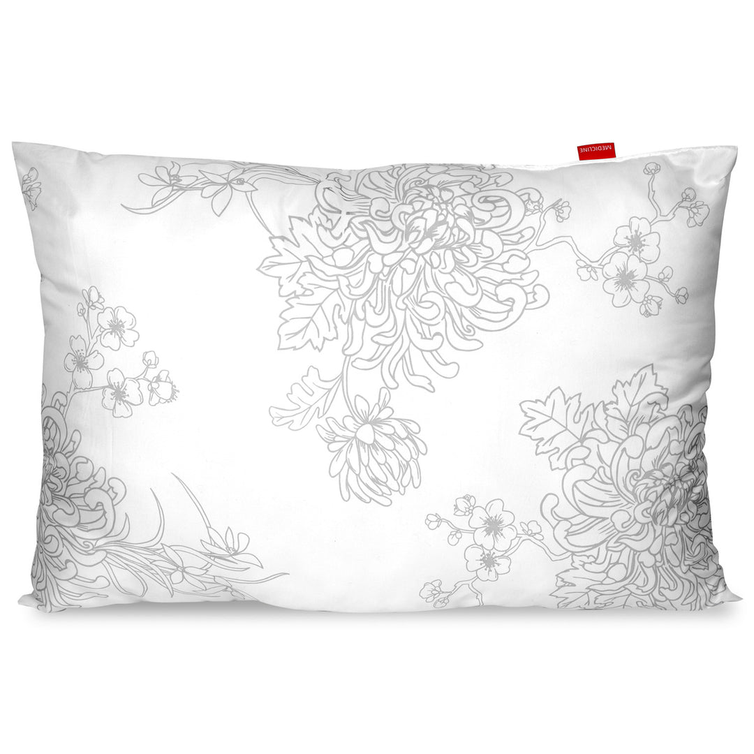 Medicline polštář 80x80cm z mikrovlákna 60-80 g/m2 (80 x 80 cm, květinový vzor)