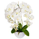 Umělá květinová dekorace orchidej Damich Spotted White All