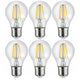 6x LED žárovka Maclean, E27, 11W, 230V, WW teplá bílá 3000K, 1500lm Retro edison dekorativní A60, MCE280