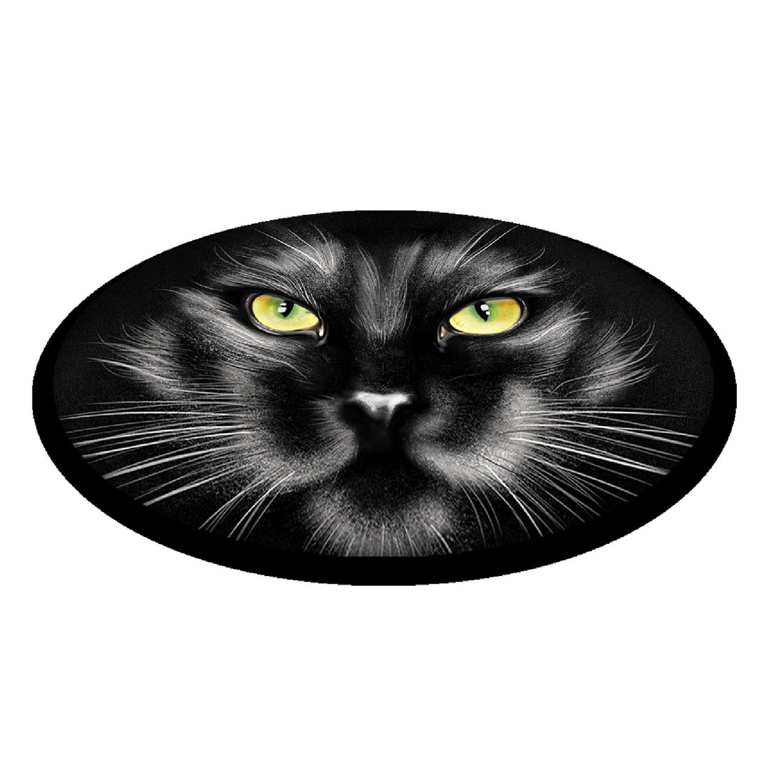 Polštář na židli Bertoni, dekorativní, in codura, 35 cm, Nero, EE0050