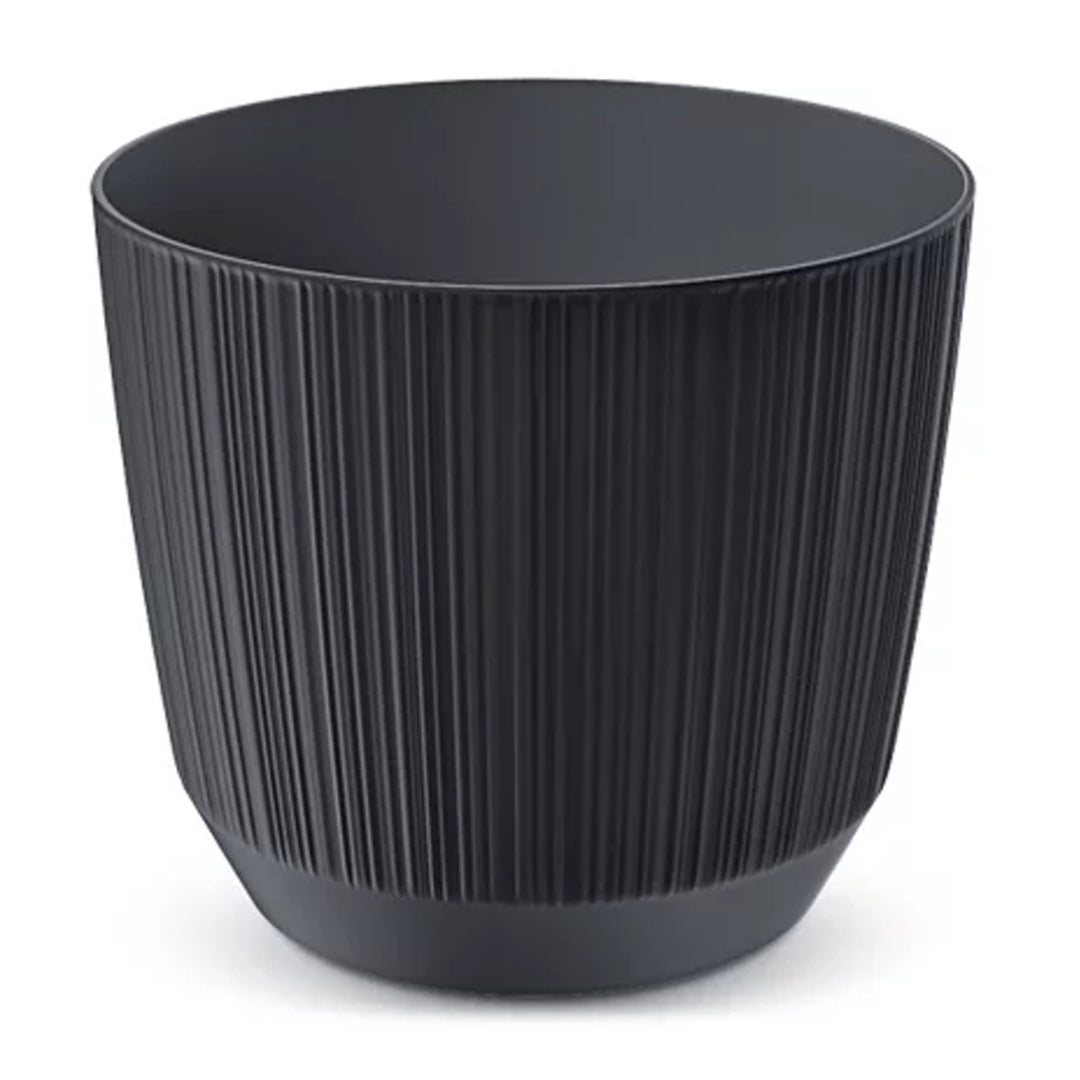 Květináč Prosperplast, průměr 88 mm, antracitová barva, DRF90-S433