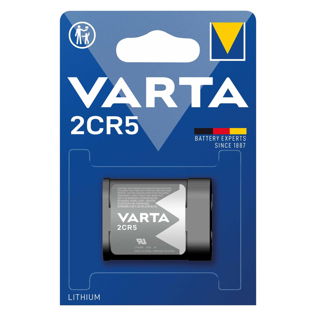 Lithiová baterie Varta 2CR5 6 V pro fotoaparáty