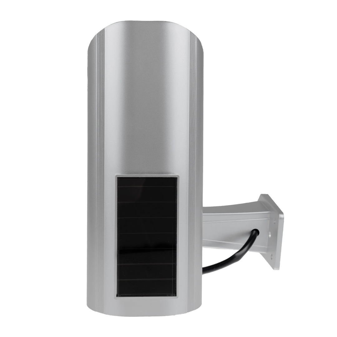 Imitace kamery SOL1200 Solární blikající dioda solární panel nebo 2 baterie AAA