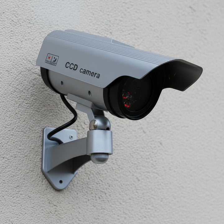 Imitace kamery SOL1200 Solární blikající dioda solární panel nebo 2 baterie AAA