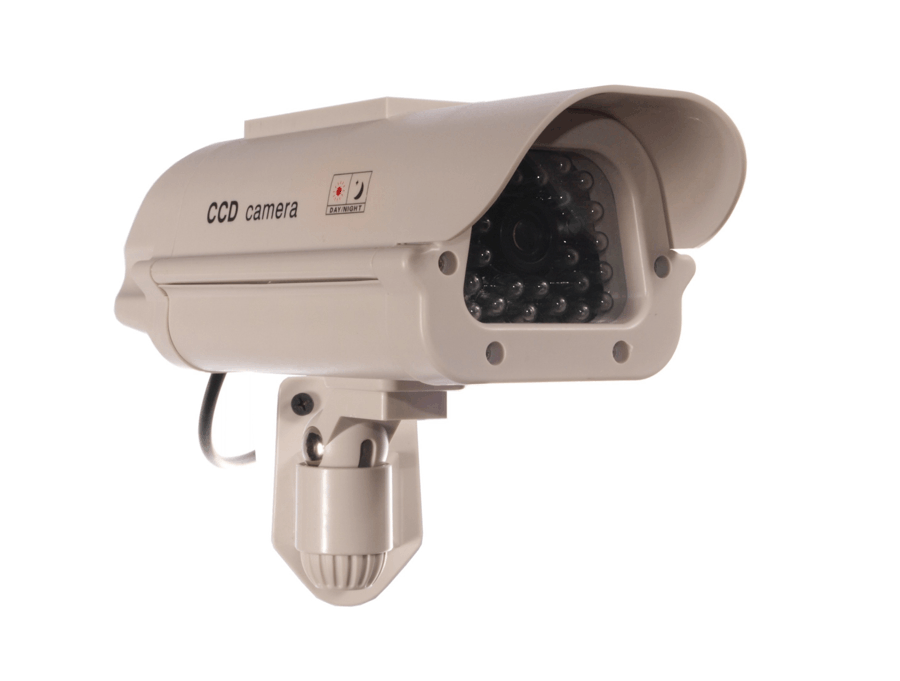 Dummy fotoaparát SOL1500 Samolepka s blikající diodou pro sluneční světlo