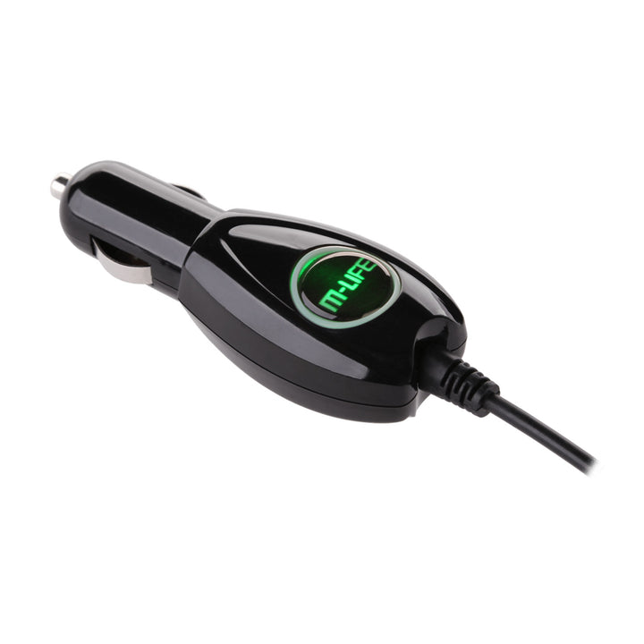 Spirálový kabel nabíječky do auta MicroUSB 800mAh M-Life